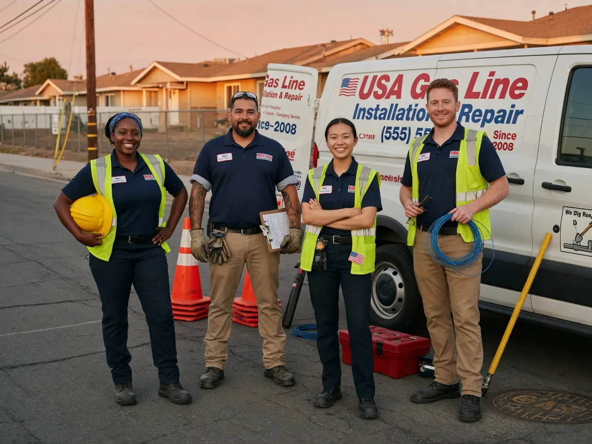 Gas Line Installation company in Oakland, IA